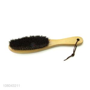 New products horse hair wooden shoe brush cleaning brush