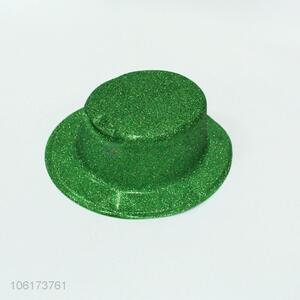 Promotional fashion adult pvc plastic glitter top party hats