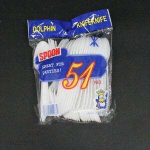 Factory Sales 51pc Plastic Spoon