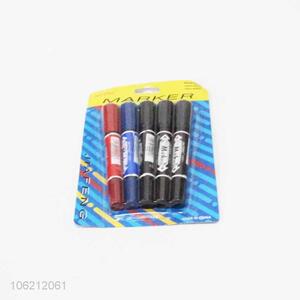 Excellent quality 5pcs multicolor plastic marking pens