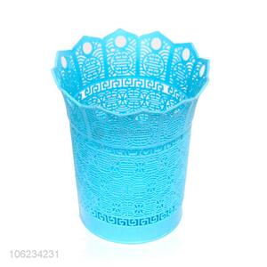 Wholesale Blue Plastic Storage Basket for Home Use