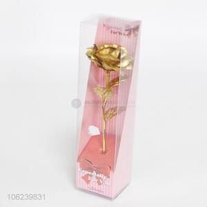 Factory Price Valentine's Day Gift Golden Rose