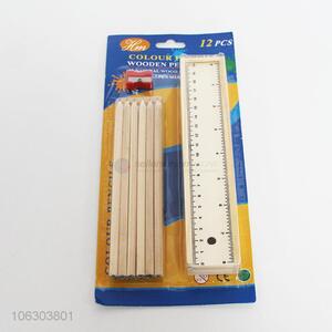 Hot Sale Natural Wooden Pencil With Box Set