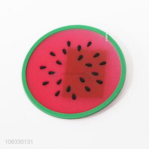 China manufacturer watermelon design pvc cup mat