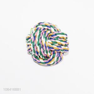 New Design Cotton Rope Ball Best Pet Chew Toy