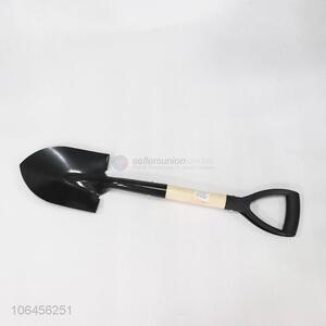 Wholesale garden spade with wooden handle Farming tools plant trees and trees to use iron shovel