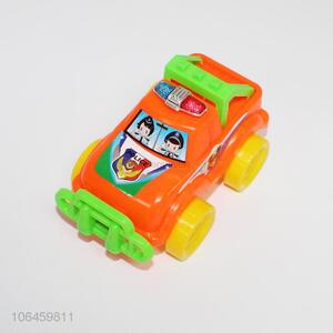Wholesale Plastic Police Car Cartoon Toy Car