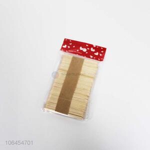 Factory direct price 50pcs wooden popsicle sticks