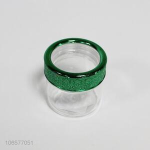 Wholesale exquisite transparent sealed storage glass jar