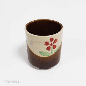 Latest style hand painted ceramic tea cup ceramic water cup