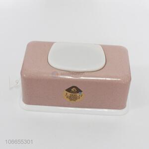 Good Quality Rectangle Paper Towel Box With Cover