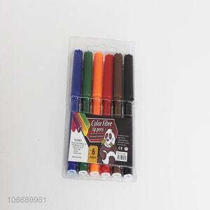 Wholesale  School Supplies 6 Colors Water Color Pen
