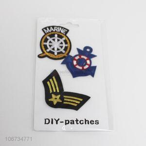 Custom logo applique badge clothing accessories for Diy jacket