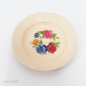 Promotional exquisite biodegradable wheat-straw plate
