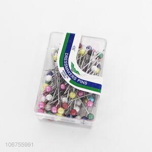Best Sale Colorful Pearl Head Pins Dressmaker Pin