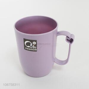 Good Quality Colorful Purple Plastic Cup Water Mug