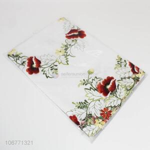 Most popular household luxury pierced embroidered table cloth
