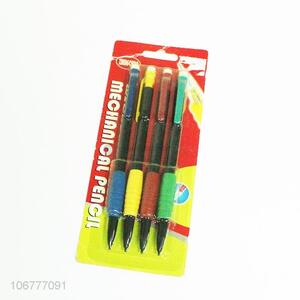 Good price 4pcs plastic automatic pencil school supplies