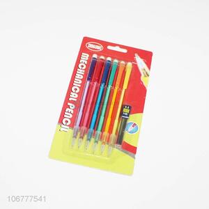 Hot Selling 6 Pieces Plastic Mechanical Pencil Set
