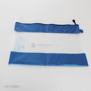 Factory wholesale premium pvc file bag document bag