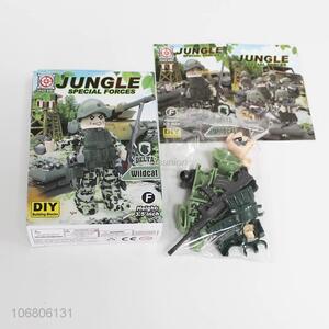 New product jungle special forces diy building blocks for kids