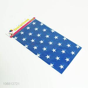 China Manufacture Star Printed PE Tablecover For Home Use