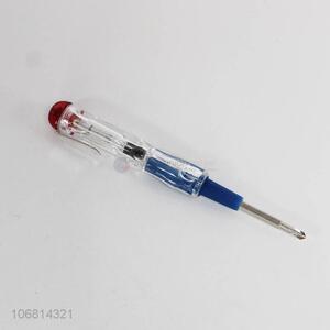 High Sales Plastic Cap Transparent Screwdriver Electrical Test Pen