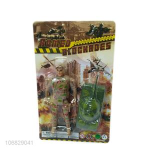 China maker plastic soldier action figure toy for children
