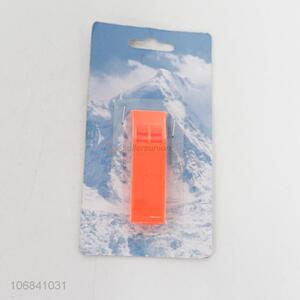 Low price wholesale coloured survival emergency ABS whistle