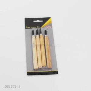 Good Quality 4 Pieces Wood Carving Knife Set