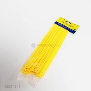 Wholesale 80 Pieces Yellow Plastic Cable Ties