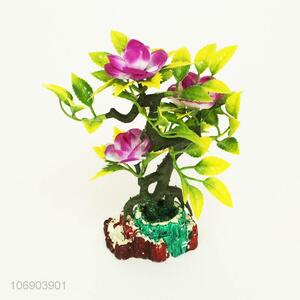Hot sale home decoration simulation bonsai artificial plant