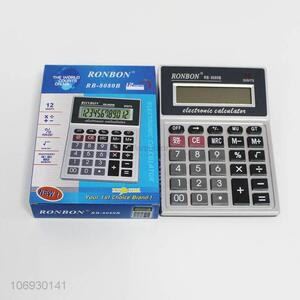 China manufacturer 12 digit office desktop calculator