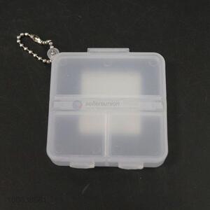 Good sale small 3 compartments plastic pill case