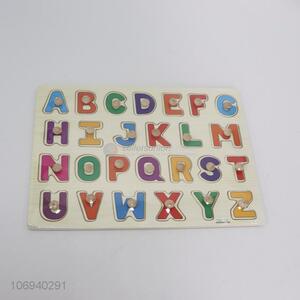 Unique design children educational english alphabet recognition puzzle board