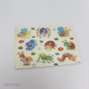Premium quality kids educational toy animal recognition puzzle board