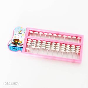 Promotional cheap children educaitonal toy plastic abacus