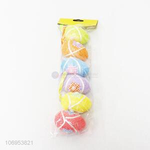 Hot Sale 6 Pieces Colorful Foam Easter Egg