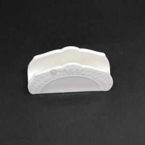 Good quality home kitchen ceramic napkin holder ceramic tissue holder