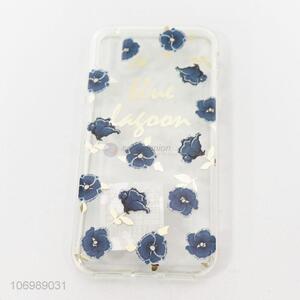 Reasonable Price Flowers Pattern Cellphone Mobile Phone Protective Shell