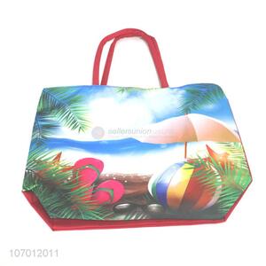 Factory price trendy ladies beach bag tote bag shoulder bag