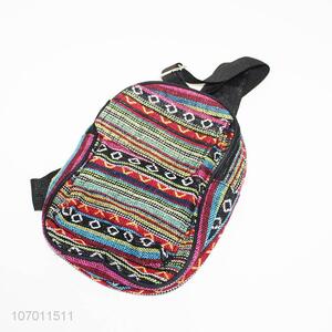 Good quality ethnic style polyester chest bag for sale