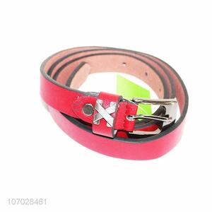 Wholesale durable personalized ladies pu material belt