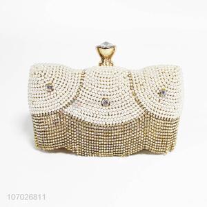 China manufacturer elegant rhinestone evening bag for ladies