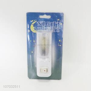 Reasonable price wall plug led night lamp with switch