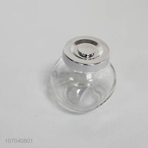 Factory price clear glass condiment jar storage jar for kitchen