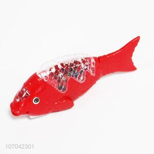 Factory wholesale kids toys LED swimming fish toys with music
