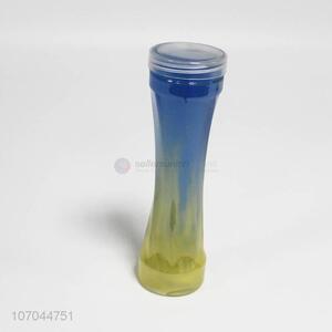 Wholesale colorful elastic mud crystal toy squishy slime in transparent jar