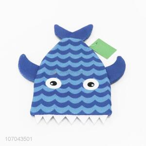 Cartoon Design Fish Shape Bath Gloves