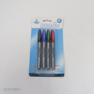 Factory price 4pcs waterproof permanent marker pens